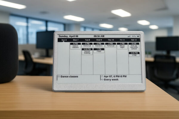 WiFi 7.5" E-Ink Calendar by UkieLab - works with Apple iCould Calendar - Image 16