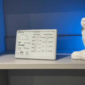 WiFi Weather Station 7.5" (Battery powered) with Apple Weather