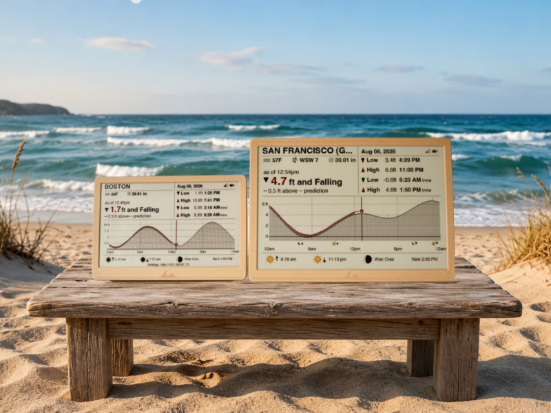 Ocean Tide – NOAA Tide Display