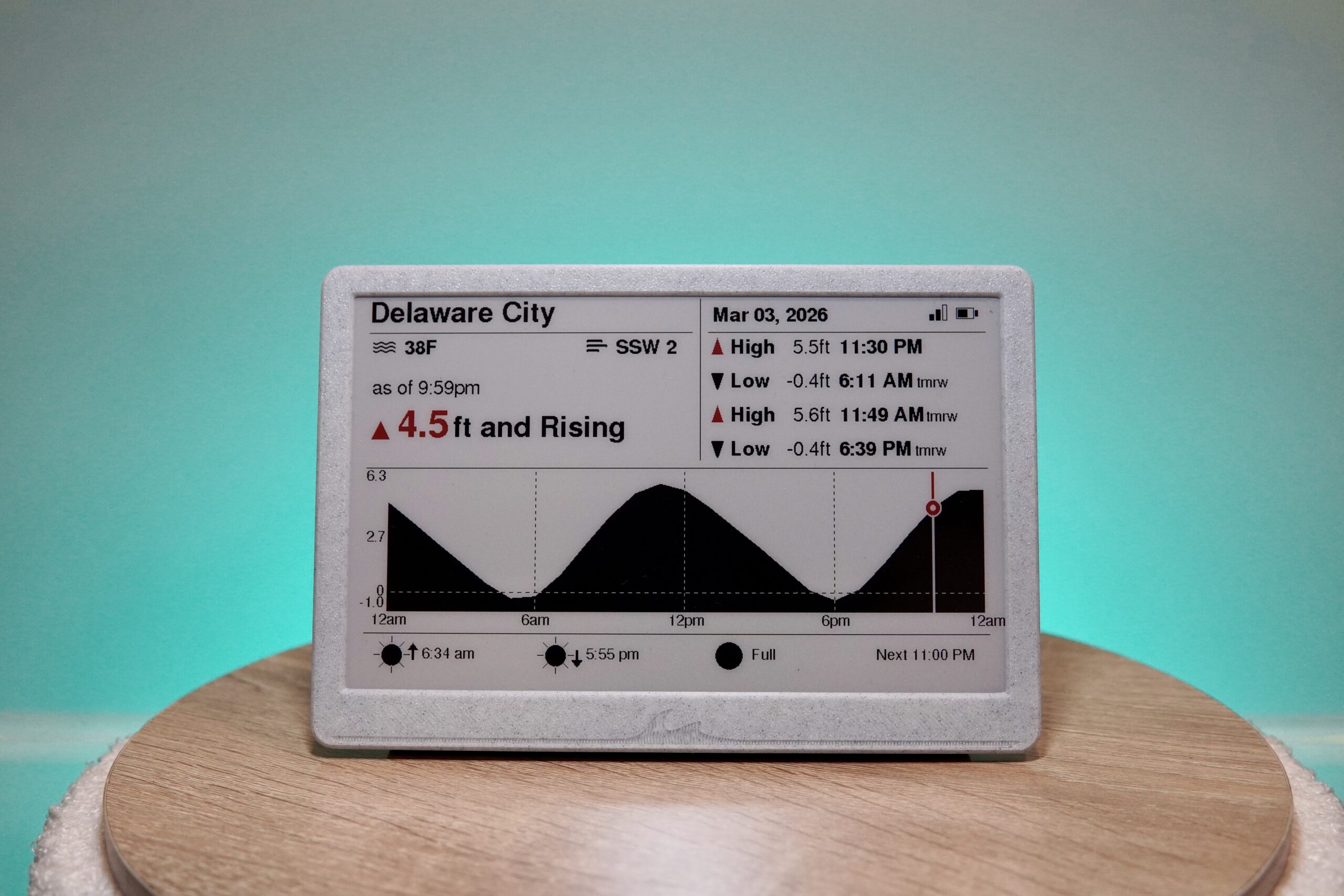 Ocean Tide - NOAA Tide Display by UkieLab - Image 6